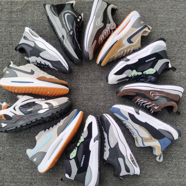 2023 Xw Hot Selling Second Hand Branded Shoes High Quality Breathable Used Stock Sports Men Shoes Sneakers - Image 2