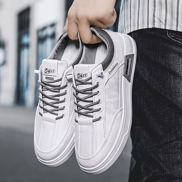 2024 Spring Breathable Men Custom High Quality Sneaker Fashion Style Shoes Anti slip Blue Men Casual Oem Shoes for Man - Image 4