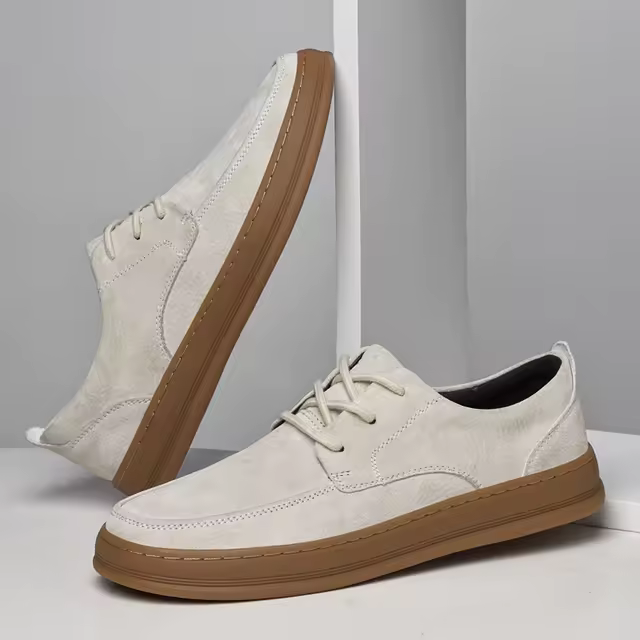 2025 Men's Zapatillas Casual Shoes Fashion Leather Sneakers Breathable High Quality Designer Custom LOGO Chunky Shoes for Men